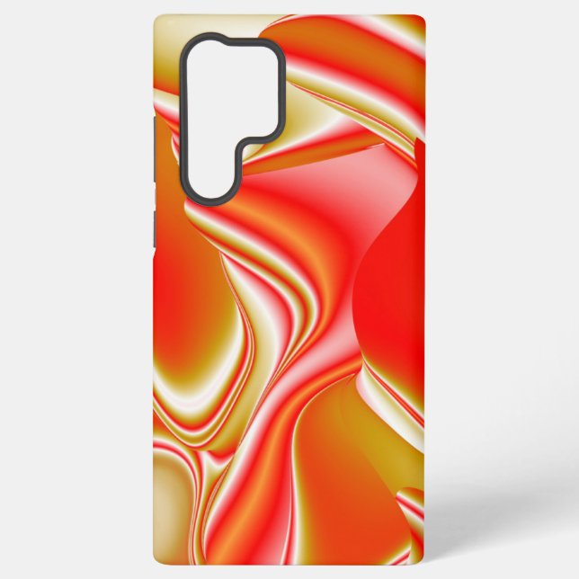 Coque Samsung Galaxy Amour et Or Abstrait 3D Rainbowart (Verso)