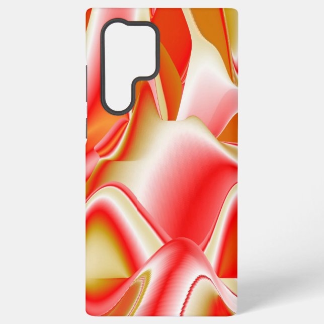 Coque Samsung Galaxy Amour et Or Abstrait 3D Rainbowart (Verso)