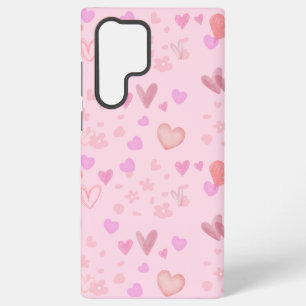 Coque Samsung Galaxy Amoureux aux Pêches