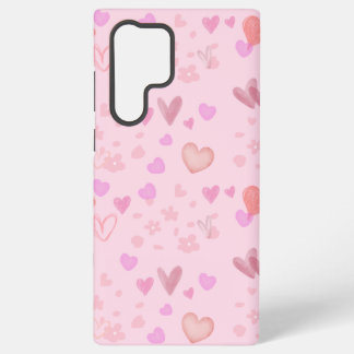 Coque Samsung Galaxy Amoureux aux Pêches
