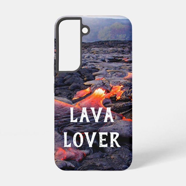 Coque Samsung Galaxy Amoureux de lave (Verso)
