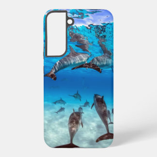 Coque Samsung Galaxy Amusement avec dauphin