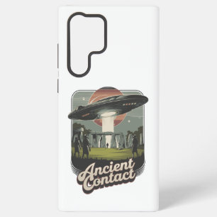 Coque Samsung Galaxy Ancien Contact – Mystère Extraterrestre à Stone
