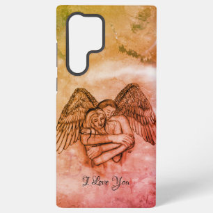 Coque Samsung Galaxy Ange Éros en amour, je t'aime