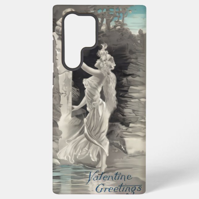 Coque Samsung Galaxy Angel et déesse Valentine (Verso)