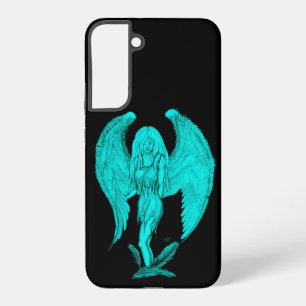 Coque Samsung Galaxy Angel, Noir et Vert design