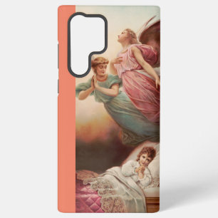 Coque Samsung Galaxy Anges gardiens avec enfant