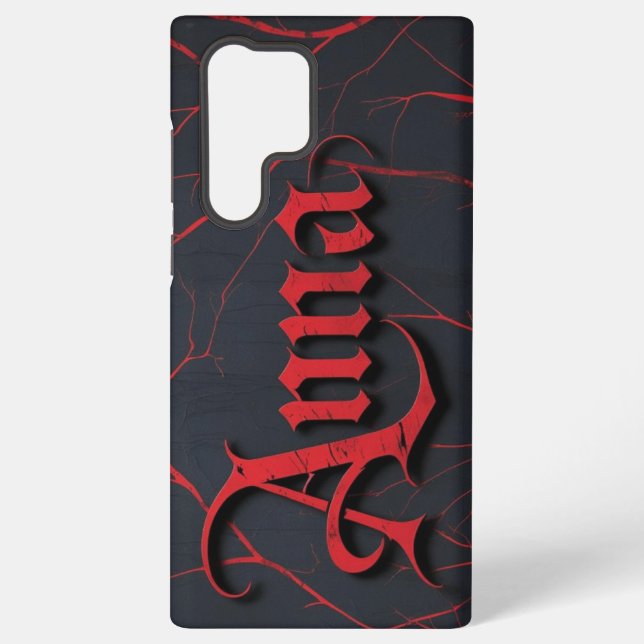 Coque Samsung Galaxy Anna en gothique (Verso)