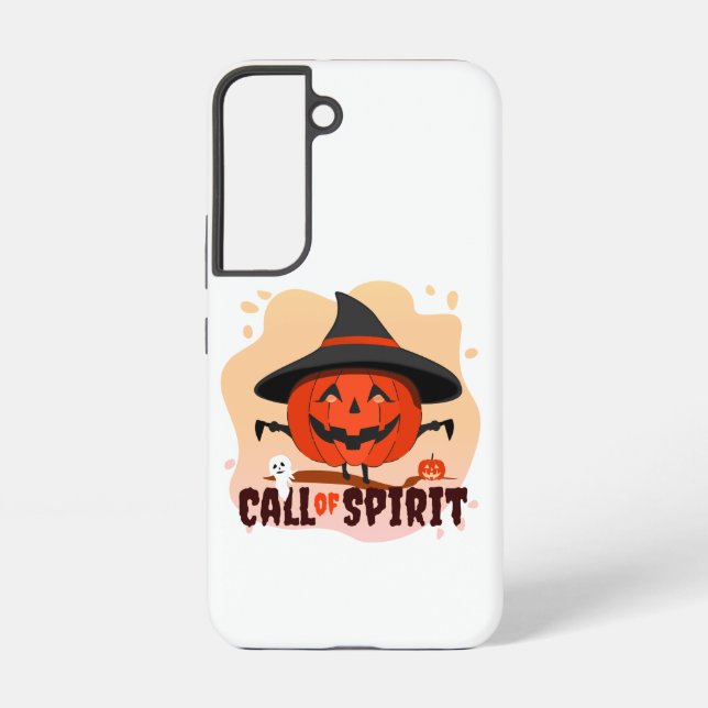 Coque Samsung Galaxy Appel de l'Esprit d'Halloween (Verso)