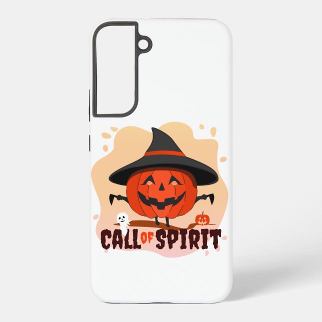 Coque Samsung Galaxy Appel de l'Esprit d'Halloween (Verso)