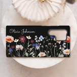 Coque Samsung Galaxy Aquarelle monographique Colorful Fleur sauvage Mea<br><div class="desc">Découvrez notre étendoir Monogrammé couleur Fleur sauvage Meadow Samsung étui téléphonique Une belle floraison et des vibrations naturelles s'ajoutent à votre décor électronique. Convient comme cadeau pour les amateurs de fleurs et de nature.</div>