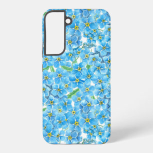 Coque Samsung Galaxy Aquarelle myosotis