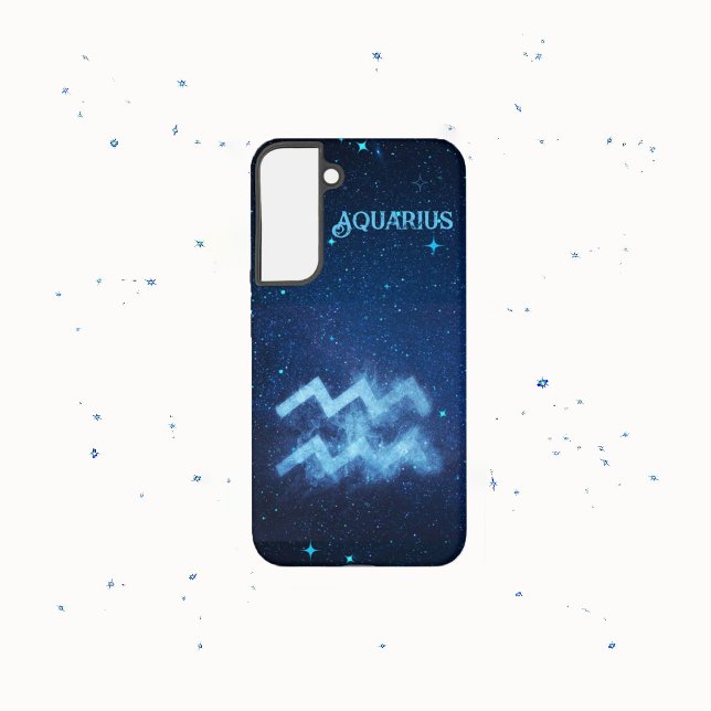 Coque Samsung Galaxy Aquarius Zodiac (Créateur téléchargé)