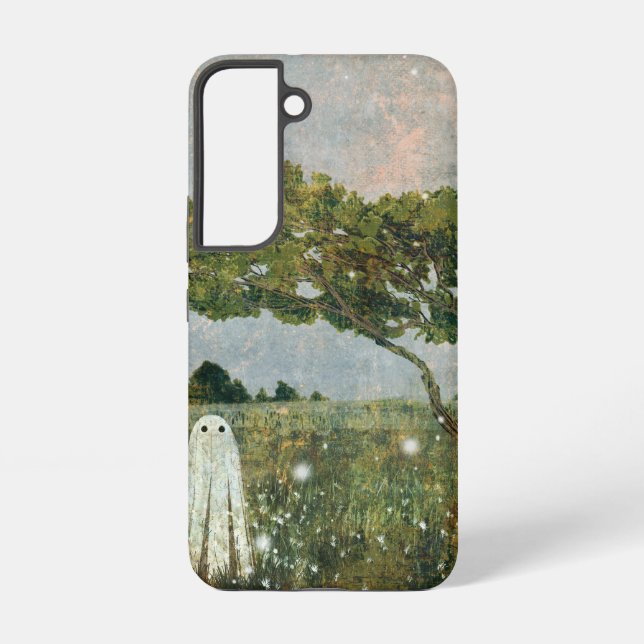 Coque Samsung Galaxy Arbre à fleurs (Verso)