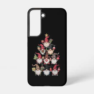Coque Samsung Galaxy Arbre de Noël des lutins drôle de vacances de Noël
