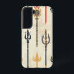 Coque Samsung Galaxy Arcs Tribal Rhythm Téléphone<br><div class="desc">Des flèches de couleur terre dans un motif tribal rythmé créent une esthétique rustique et ancrée idéale pour les regards boho et nature.</div>