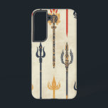 Coque Samsung Galaxy Arcs Tribal Rhythm Téléphone<br><div class="desc">Des flèches de couleur terre dans un motif tribal rythmé créent une esthétique rustique et ancrée idéale pour les regards boho et nature.</div>