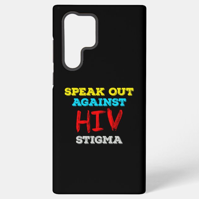 Coque Samsung Galaxy Arrêter la stigmatisation du VIH (Verso)
