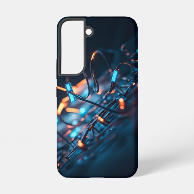 Coque Samsung Galaxy arrière - plan abstrait (Verso)