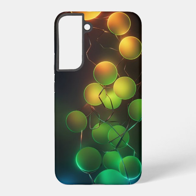 Coque Samsung Galaxy arrière - plan abstrait (Verso)