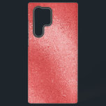 Coque Samsung Galaxy Arrière - plan de texture irisée rouge<br><div class="desc">Image d'un arrière - plan de texture irisée rouge.</div>