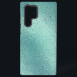 Coque Samsung Galaxy Arrière - plan de texture irisée turquoise<br><div class="desc">Image d'un arrière - plan de texture irisée turquoise.</div>