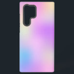 Coque Samsung Galaxy Arrière - plan holographique coloré<br><div class="desc">Image d'un arrière - plan holographique coloré avec un mélange doux de bleu,  de violet et de rose.</div>
