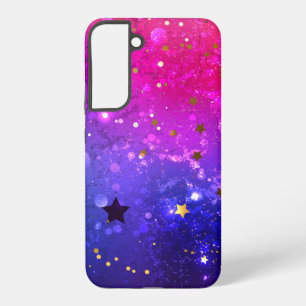 Coque Samsung Galaxy Arrière - plan rose brillant