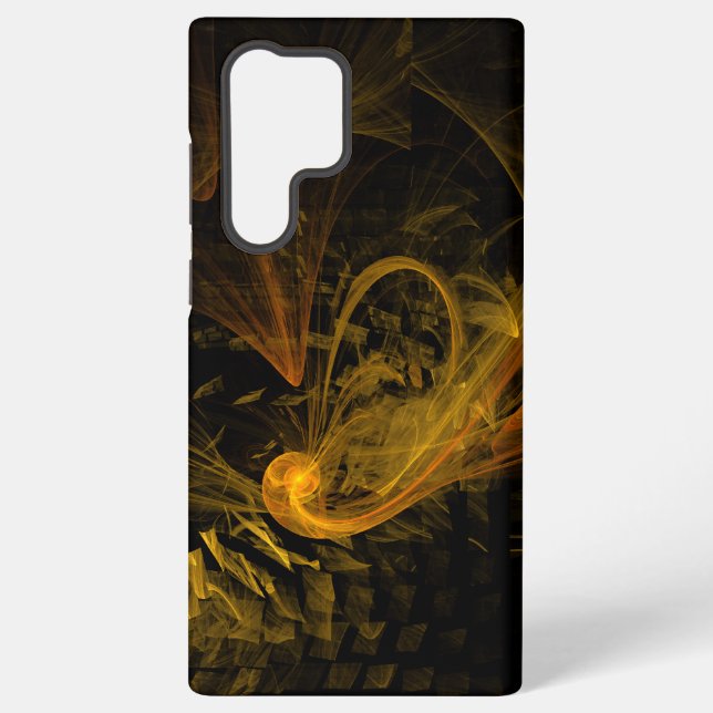 Coque Samsung Galaxy Art abstrait au point de rupture (Verso)