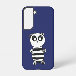 Coque Samsung Galaxy Art de panda noir et blanc ludique
