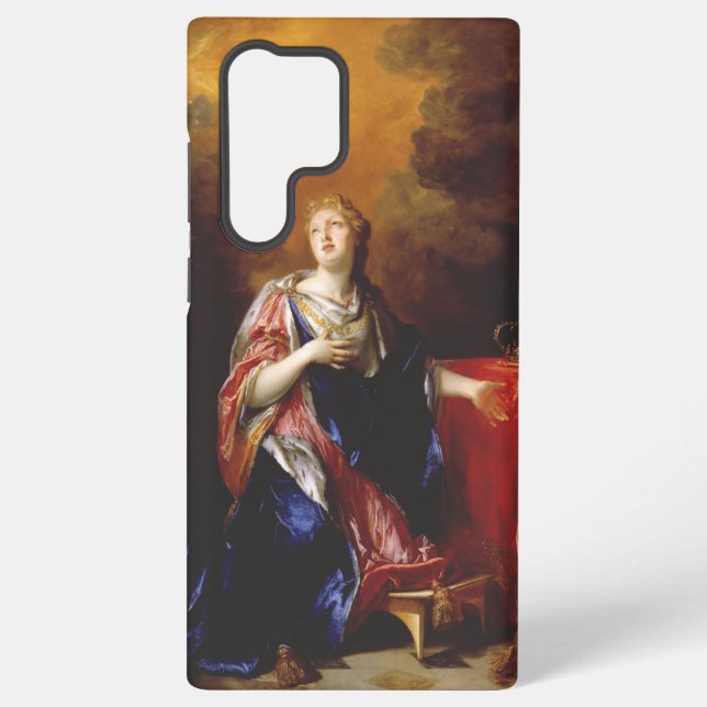 Coque Samsung Galaxy Art de Sainte Marguerite d'Écosse (Verso)