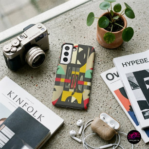 Coque Samsung Galaxy Art Déco rencontre le style Mid-Century Modern