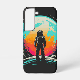 Coque Samsung Galaxy Astronaut & Planète