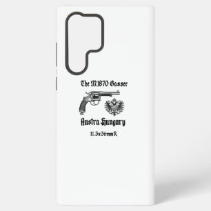 Coque Samsung Galaxy Autriche-Hongrie Gasser revolver WWI
