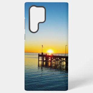 Coque Samsung Galaxy Baisers de coucher de soleil, Port Victoria, Austr