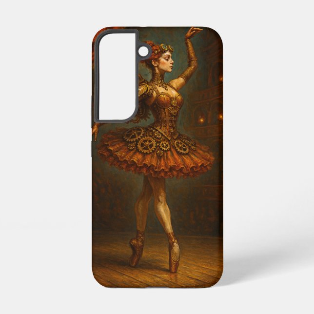 Coque Samsung Galaxy Ballerine Steampunk (Verso)