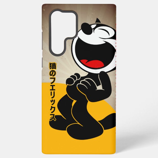 Coque Samsung Galaxy Bande dessinée Dessin animé Chat (Verso)