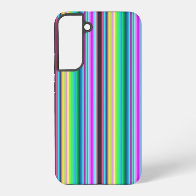 Coque Samsung Galaxy Bandes arc-en-ciel - Motif (Verso)