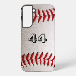 Coque Samsung Galaxy Baseball avec numéro personnalisable
