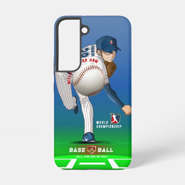 Coque Samsung Galaxy Baseball Hero avec Million Dollar Arm | (Verso)