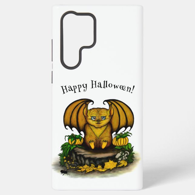 Coque Samsung Galaxy Bat d'Halloween mignonne (Verso)