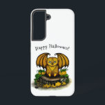 Coque Samsung Galaxy Bat d'Halloween mignonne<br><div class="desc">Cute chauve-souris Halloween,  dessin au crayon coloré pour les enfants par Krisi ArtKSZP. Autres Produits >>> Dans Boutique ArtKSZP >>> Halloween de catégorie >>>> Cute chauve-souris Halloween</div>