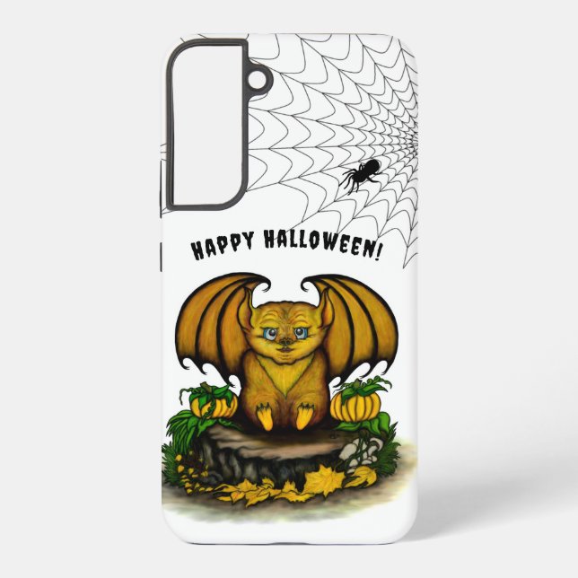 Coque Samsung Galaxy Bat d'Halloween mignonne (Verso)