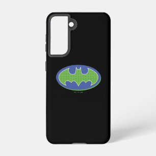 Coque Samsung Galaxy Batman   Symbole pourpre et vert