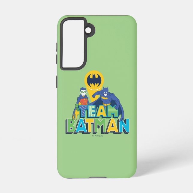 Coque Samsung Galaxy Batman | Team Batman & Robin (Verso)