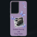 Coque Samsung Galaxy Batterie papillon photo personnalisée<br><div class="desc">Le Coque photo personnalisé Fsenterie Samsung Galaxy S21 fait partie de la collection Fbattage in Blue Bathroom Decor & Beach Accessories. Ajoutez votre devise et l'image d'un moment de sérénité pour en faire la vôtre. En suivant le "Edit using design tool permet de modifier toutes les couleurs. Pour toute demande...</div>