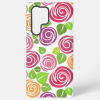 Beau motif floral de roses