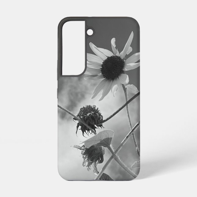 Coque Samsung Galaxy Beau portrait de tournesol (Verso)