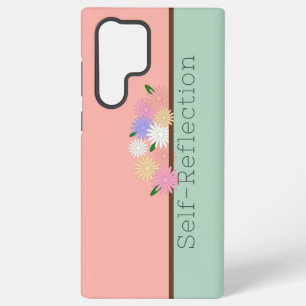 Coque Samsung Galaxy Belle disposition de marguerites colorées sur le p