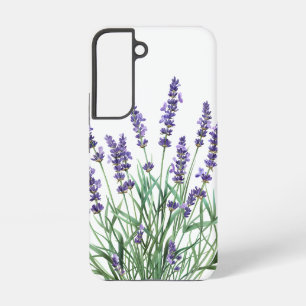 Coque Samsung Galaxy Belle Lavande Jardin Fleur Floral